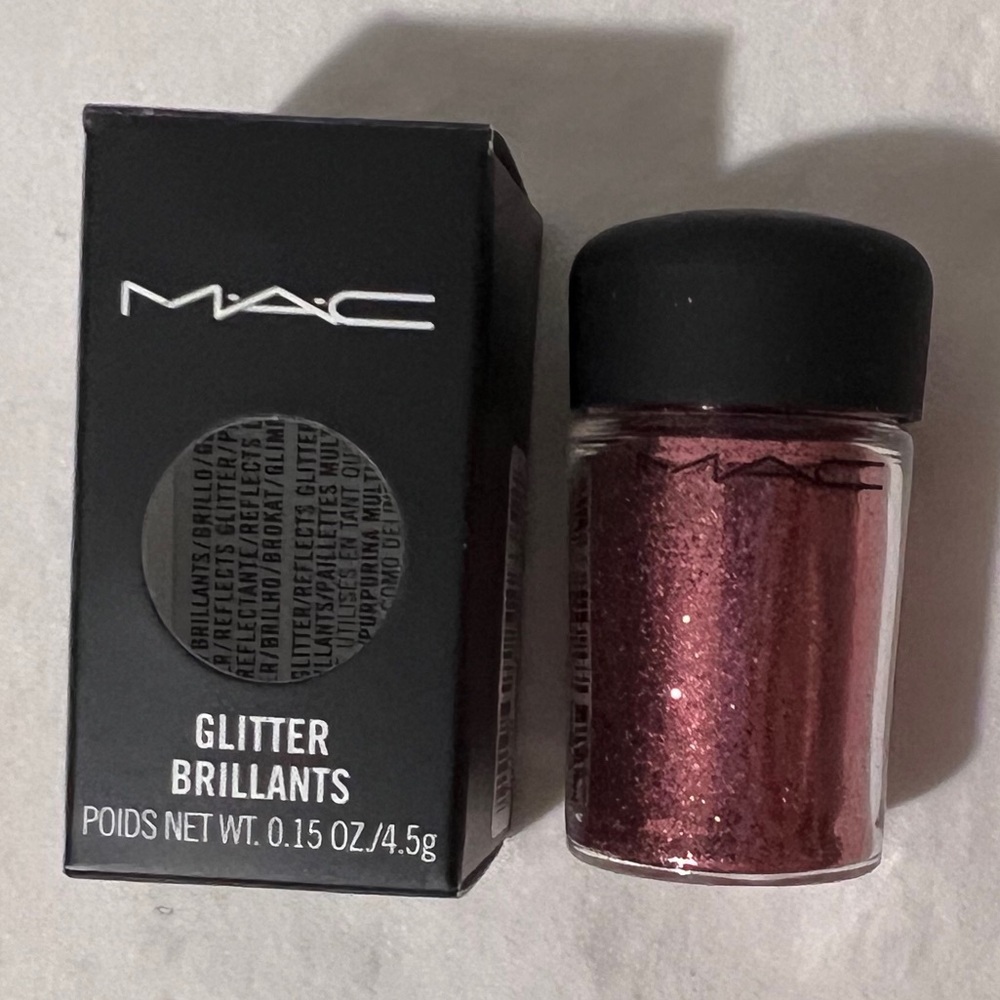 ✨NIB✨ MAC COSMETICS Loose Pigment in Rose. A rosy shade with copper sparkles - Picture 2 of 8